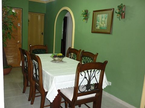 'Dining room' Casas particulares are an alternative to hotels in Cuba.